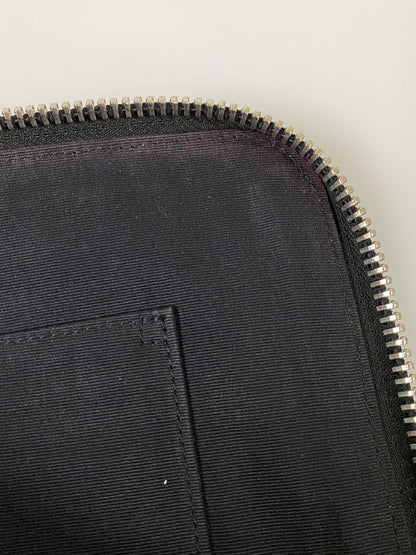 【現状渡し品】【メンズ/レディース】 SAINT LAURENT サンローラン レザークラッチバッグ 手持ち用 バッグ カバン 180-260731-em-92-min カラー：ブラック 万代Net店
