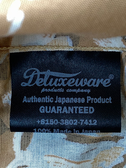 【中古品】【メンズ】 DELUXEWARE デラックスウエア RAYON L/S SHIRT レーヨン ロングスリーブ シャツ 長袖シャツ トップス 145-260731-yn-24-min サイズ：US M カラー：オレンジベージュ 万代Net店