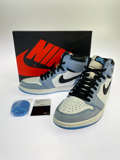 【中古品】【メンズ】 NIKE ナイキ 555088-134 AIR JORDAN 1 HIGH OG 靴 シューズ スニーカー 160-260729-AS-74-min サイズ：27cm カラー：WHITE/BLACK-UNIVERSITY BLUE 万代Net店