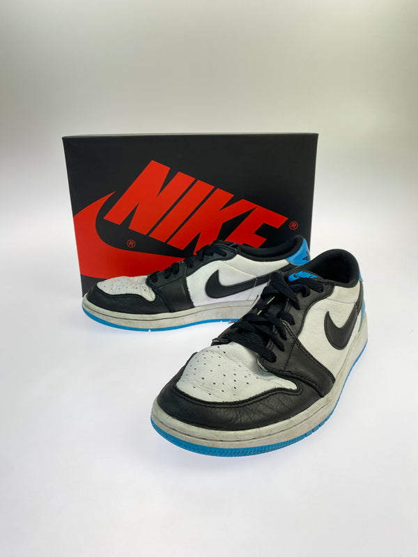 【中古品】【メンズ】 NIKE ナイキ CZ0775-104 WOMEN'S AIR JORDAN 1 LOW OG 靴 シューズ スニーカー 160-260729-AS-75-min サイズ：27cm カラー：WHITE/DK POWDER BLUE-BLACK 万代Net店