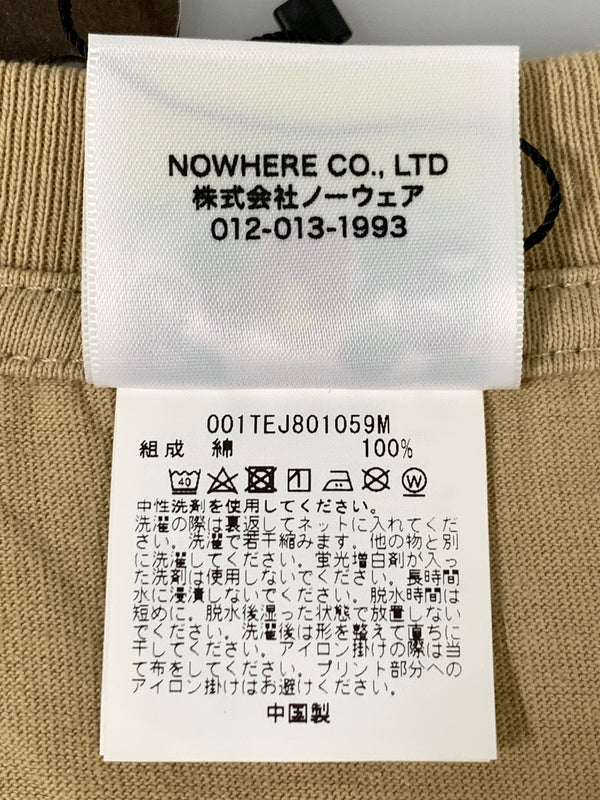【中古品】【メンズ】 A BATHING APE アベイシングエイプ 001TEJ801059M SHARK S S TEE 半袖Tシャツ ショートスリーブ 142-260729-AS-20-min サイズ：XL カラー：ベージュ 万代Net店