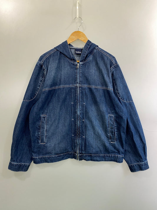【中古品】【メンズ】 INTER BREED インターブリード DENIM JACKET IB25SS-JKT01 デニムジャケット アウター 142-260731-yn-18-min サイズ：L カラー：インディゴ 万代Net店
