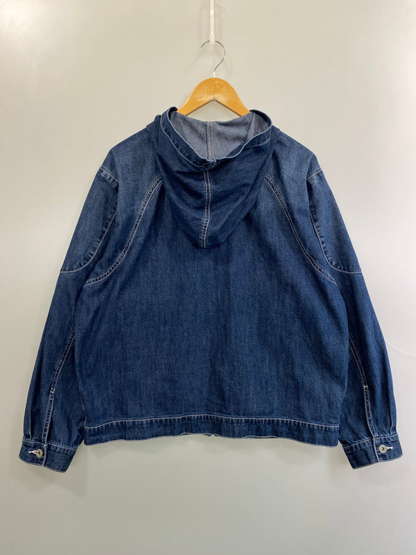 【中古品】【メンズ】 INTER BREED インターブリード DENIM JACKET IB25SS-JKT01 デニムジャケット アウター 142-260731-yn-18-min サイズ：L カラー：インディゴ 万代Net店