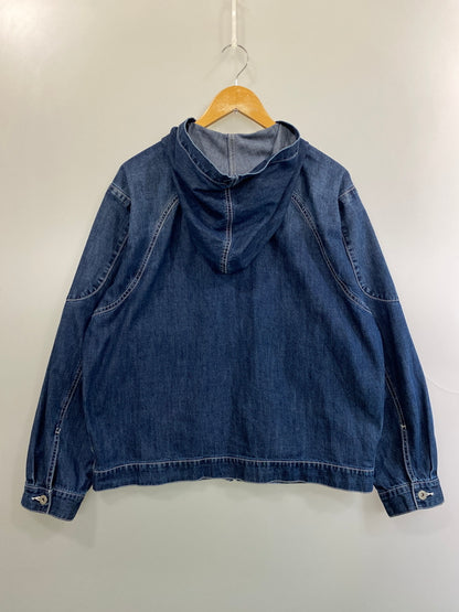【中古品】【メンズ】 INTER BREED インターブリード DENIM JACKET IB25SS-JKT01 デニムジャケット アウター 142-260731-yn-18-min サイズ：L カラー：インディゴ 万代Net店
