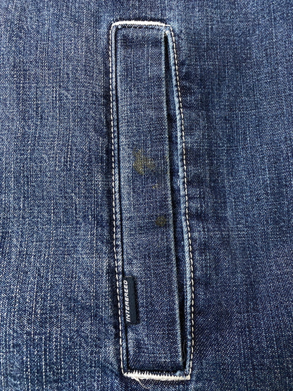 【中古品】【メンズ】 INTER BREED インターブリード DENIM JACKET IB25SS-JKT01 デニムジャケット アウター 142-260731-yn-18-min サイズ：L カラー：インディゴ 万代Net店
