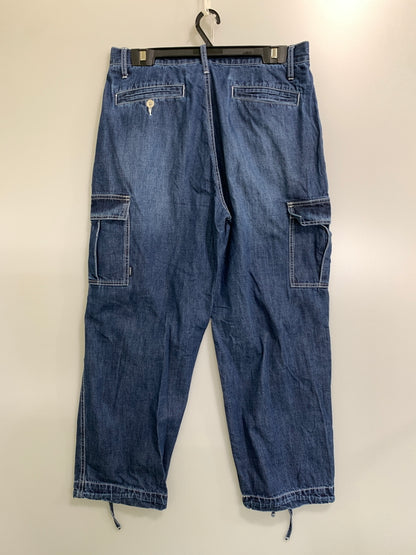 【中古品】【メンズ】 INTERBREED インターブリード IB25SS-PT05 ENGINEER DENIM CARGO PANTS デニム カーゴ パンツ ボトムス 153-260729-AS-25-min サイズ：L カラー：インディゴ 万代Net店