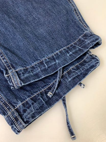 【中古品】【メンズ】 INTERBREED インターブリード IB25SS-PT05 ENGINEER DENIM CARGO PANTS デニム カーゴ パンツ ボトムス 153-260729-AS-25-min サイズ：L カラー：インディゴ 万代Net店