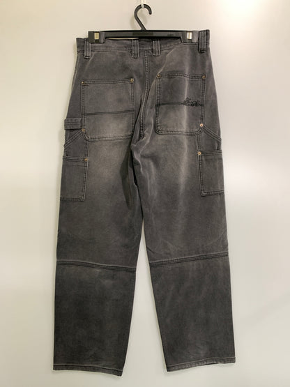 【中古品】【メンズ】 ATMOS アトモス MA24H-LP027 HEAVY DUCK DOUBLE KNEE WORK PANTS ワークパンツ ボトムス 153-260729-AS-26-min サイズ：L カラー：ブラック 万代Net店