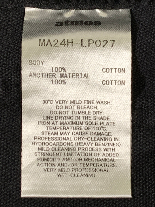 【中古品】【メンズ】 ATMOS アトモス MA24H-LP027 HEAVY DUCK DOUBLE KNEE WORK PANTS ワークパンツ ボトムス 153-260729-AS-26-min サイズ：L カラー：ブラック 万代Net店