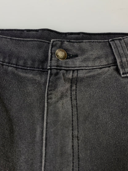 【中古品】【メンズ】 ATMOS アトモス MA24H-LP027 HEAVY DUCK DOUBLE KNEE WORK PANTS ワークパンツ ボトムス 153-260729-AS-26-min サイズ：L カラー：ブラック 万代Net店