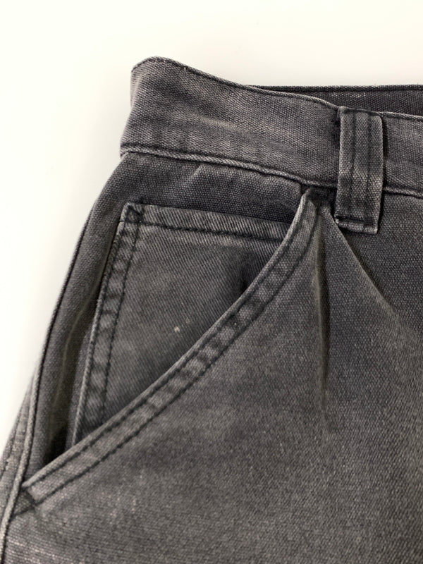 【中古品】【メンズ】 ATMOS アトモス MA24H-LP027 HEAVY DUCK DOUBLE KNEE WORK PANTS ワークパンツ ボトムス 153-260729-AS-26-min サイズ：L カラー：ブラック 万代Net店