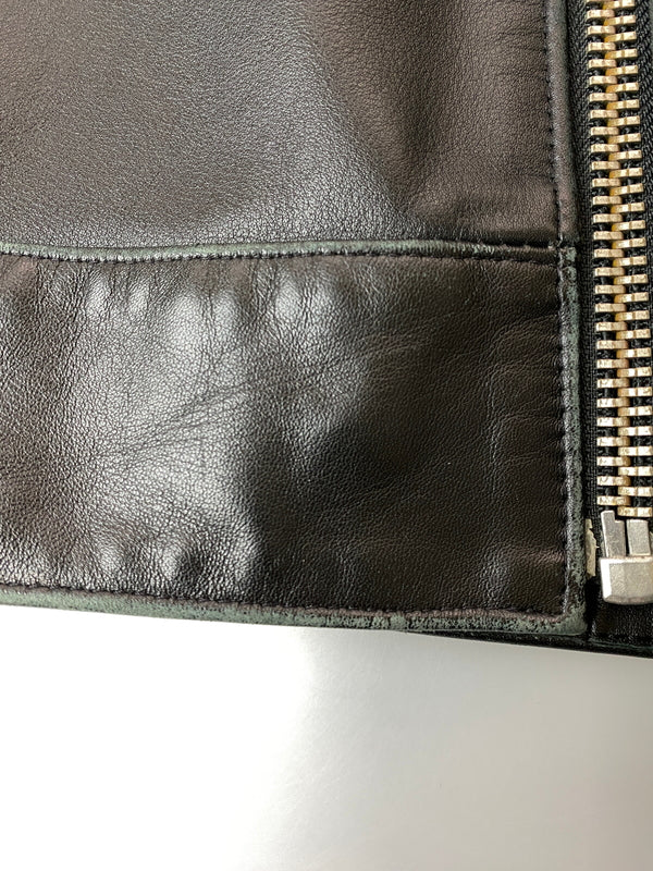 【中古品】【メンズ】 LEWIS LEATHERS ルイスレザーズ SUPER SPORTSMAN COWHIDE スーパースポーツマン カウハイド ジャケット アウター 145-260731-yn-02-min サイズ：40 カラー：ブラック 万代Net店