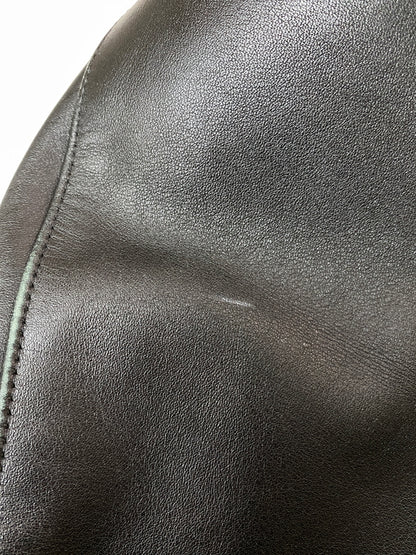 【中古品】【メンズ】 LEWIS LEATHERS ルイスレザーズ SUPER SPORTSMAN COWHIDE スーパースポーツマン カウハイド ジャケット アウター 145-260731-yn-02-min サイズ：40 カラー：ブラック 万代Net店