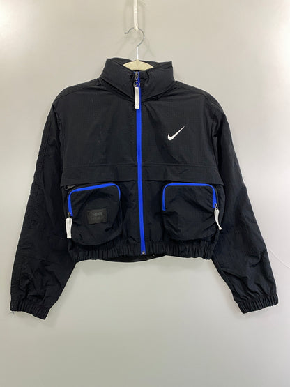 【中古品】【レディース】 NIKE ナイキ CITY UTILITY WOVEN JACKET DV8035-010 シティ ユーティリティ ウーブン ジャケット アウター 169-260731-yn-20-min サイズ：M カラー：ブラック 万代Net店