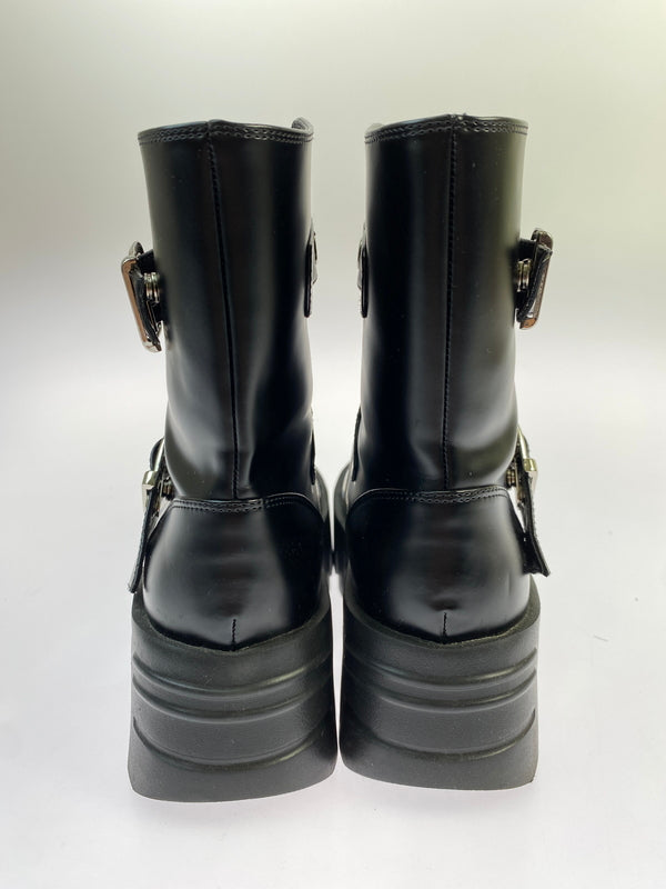 【中古品】【メンズ】 CND シーエヌディー PLATFORM BOOTS 靴 シューズ ブーツ 167-260730-hu-20-min サイズ：M カラー：ブラック 万代Net店