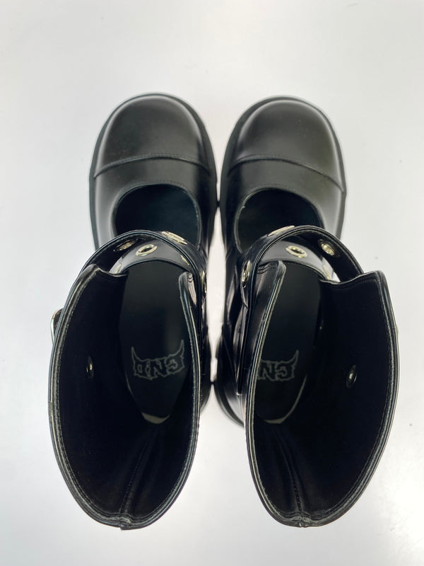 【中古品】【メンズ】 CND シーエヌディー PLATFORM BOOTS 靴 シューズ ブーツ 167-260730-hu-20-min サイズ：M カラー：ブラック 万代Net店