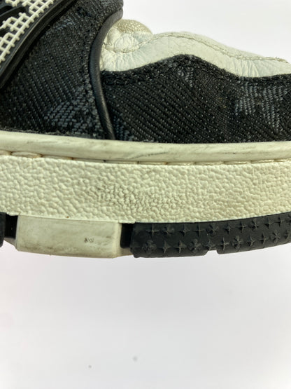 【中古品】【メンズ】 LOUIS VUITTON ルイ ヴィトン LV トレイナー 靴 シューズ スニーカー 179-260730-hu-21-min サイズ：7 1/2 カラー：ホワイト/ブラック 万代Net店
