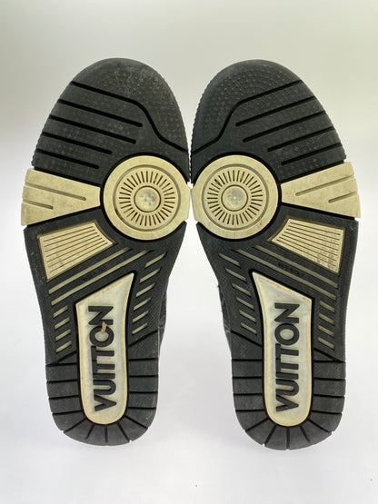 【中古品】【メンズ】 LOUIS VUITTON ルイ ヴィトン LV トレイナー 靴 シューズ スニーカー 179-260730-hu-21-min サイズ：7 1/2 カラー：ホワイト/ブラック 万代Net店