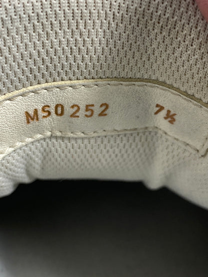 【中古品】【メンズ】 LOUIS VUITTON ルイ ヴィトン LV トレイナー 靴 シューズ スニーカー 179-260730-hu-21-min サイズ：7 1/2 カラー：ホワイト/ブラック 万代Net店