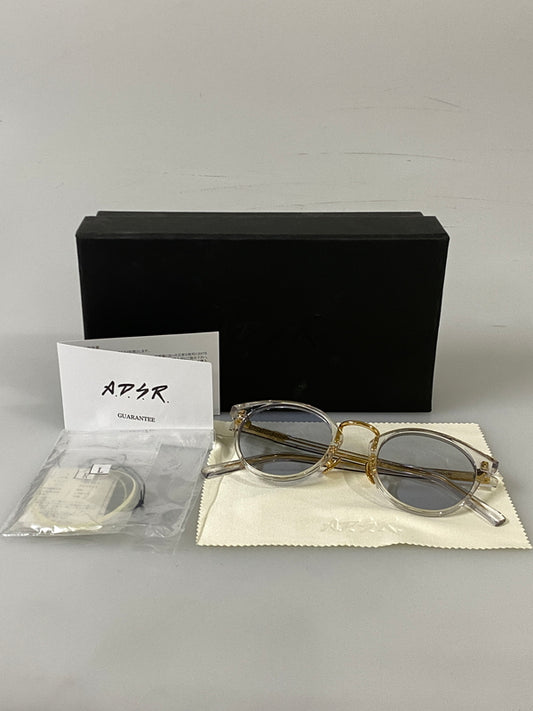 【中古品】【メンズ】 A.D.S.R. EDDIE 04 サングラス エディ アクセサリー メタルブリッジ クリアフレーム 203-260731-em-91-min カラー：クリア 万代Net店
