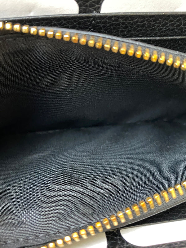 【中古美品】【レディース】 VERSACE ヴェルサーチ ROUND ZIP LONG WALLET ロングウォレット 長財布 181-260729-AS-61-min カラー：ブラック 万代Net店
