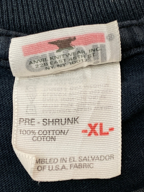 【現状渡し品】【メンズ】 THE ROLLING STONES ローリングストーンズ LICKS WORLD TOUR 2002-03 TEE ショートスリーブTシャツ 半袖Tシャツ トップス 146-260731-yn-05-min サイズ：XL カラー：ブラック 万代Net店