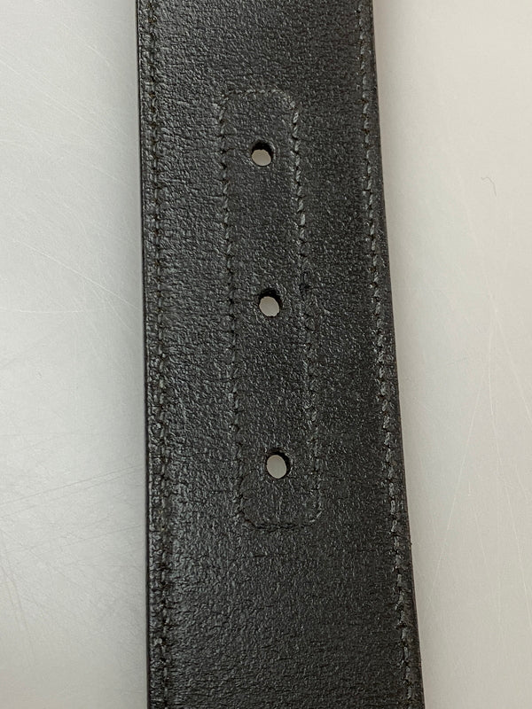 【中古品】【メンズ/レディース】 GUCCI グッチ 114966 ロゴ バックルベルト 183-260729-AS-58-min カラー：ブラック 万代Net店