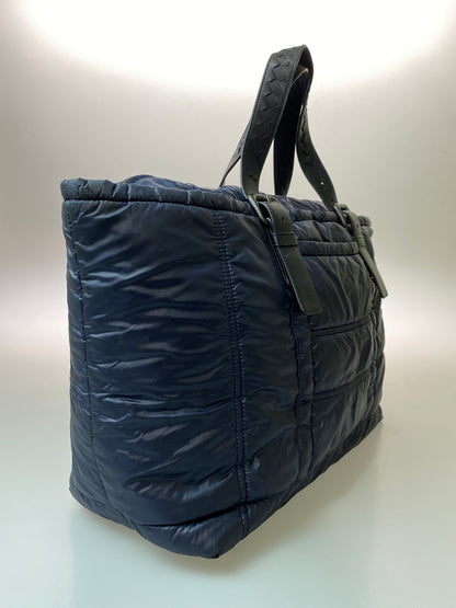 【中古品】【メンズ/レディース】 BOTTEGA VENETA ボッテガヴェネタ B00904783V イントレチャートナイロントートバッグ カバン 180-260729-AS-63-min カラー：ネイビー 万代Net店