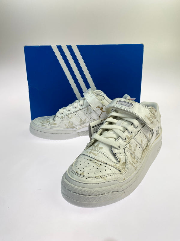 【中古品】【メンズ】 ATMOS×ADIDAS ORIGINALS アトモス アディダス オリジナルス FORUM LOW G55615 スニーカー 靴 シューズ 161-260730-hu-03-min サイズ：25.5 カラー：ホワイト 万代Net店