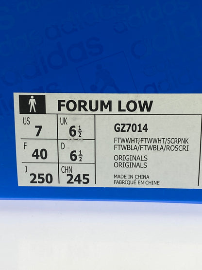 【中古品】【メンズ】 ATMOS×ADIDAS ORIGINALS アトモス アディダス オリジナルス FORUM LOW GZ7014 靴 シューズ スニーカー 161-260730-hu-04-min サイズ：25cm カラー：ホワイト 万代Net店