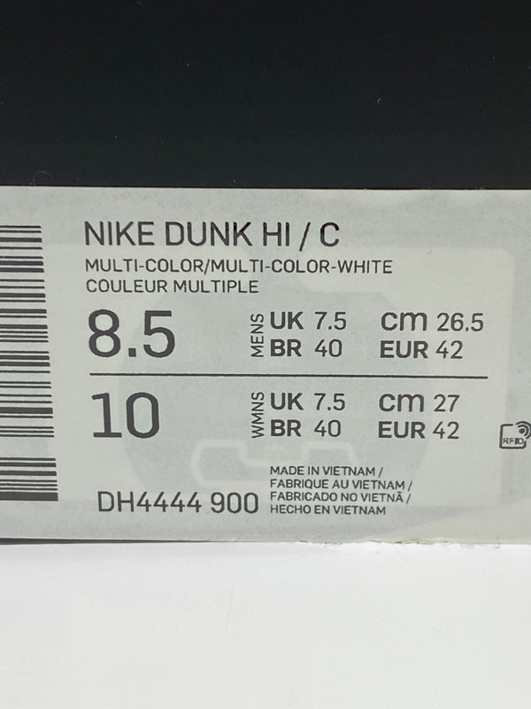 【中古品】【メンズ】 NIKE ナイキ × CLOT クロット DH4444-900 DUNK HIGH 靴 シューズ スニーカー 160-260729-AS-80-min サイズ：26.5cm カラー：MULTI-COLOR/MULTI-COLOR-WHITE 万代Net店