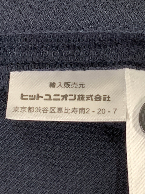 【中古品】【メンズ】 FRED PERRY フレッドペリー M7774 PIQUE TEXTURE REVERE COLLAR SHIRT 半袖シャツ ショートスリーブ 141-260729-AS-19-min サイズ：M カラー：ネイビー 万代Net店