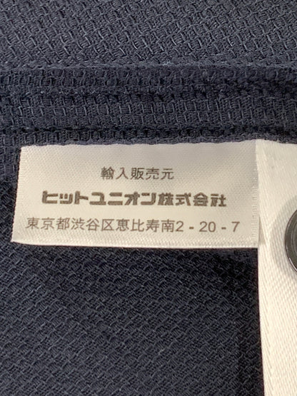 【中古品】【メンズ】 FRED PERRY フレッドペリー M7774 PIQUE TEXTURE REVERE COLLAR SHIRT 半袖シャツ ショートスリーブ 141-260729-AS-19-min サイズ：M カラー：ネイビー 万代Net店