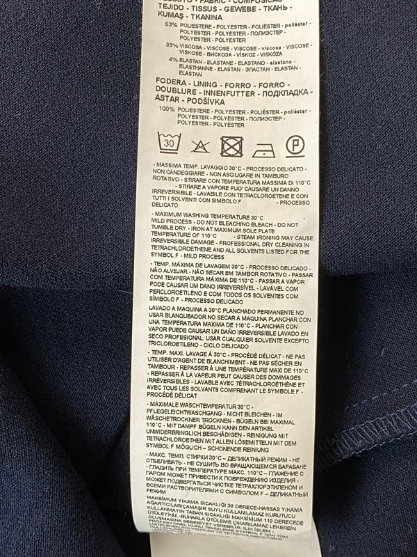 【中古品】【レディース】 ARMANI EXCHANGE アルマーニエクスチェンジ ONE-PIECE ワンピース 170-260731-yn-21-min サイズ：4 カラー：ネイビー 万代Net店