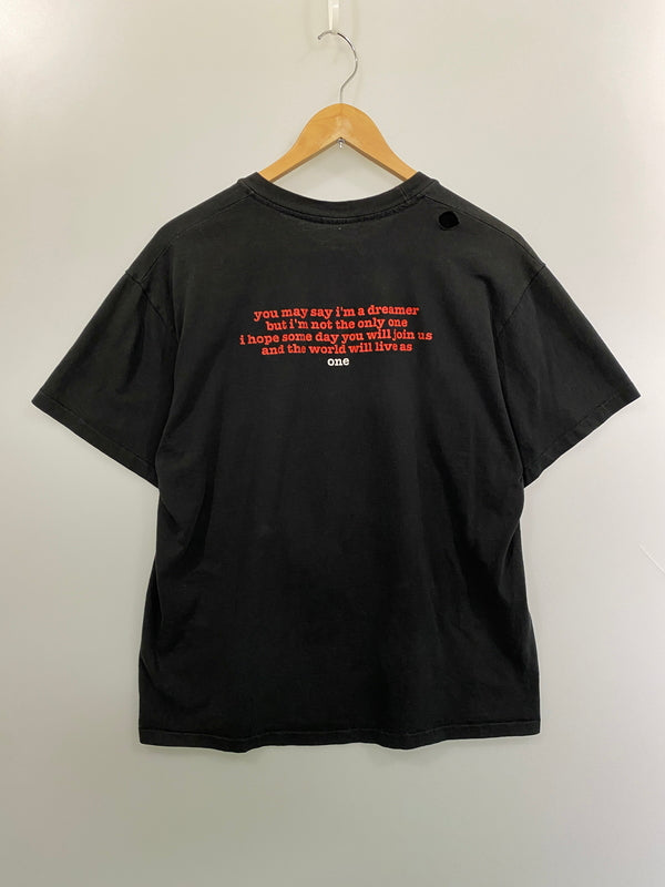 【現状渡し品】【メンズ】 JOHN LENNON ジョンレノン 90's NEW YORK CITY TEE 90年代 ショートスリーブTシャツ 半袖Tシャツ トップス 146-260731-yn-06-min サイズ：表記なし 下記参照 カラー：ブラック 万代Net店