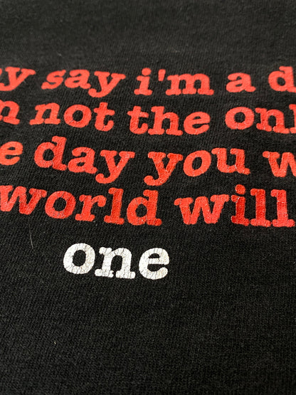 【現状渡し品】【メンズ】 JOHN LENNON ジョンレノン 90's NEW YORK CITY TEE 90年代 ショートスリーブTシャツ 半袖Tシャツ トップス 146-260731-yn-06-min サイズ：表記なし 下記参照 カラー：ブラック 万代Net店