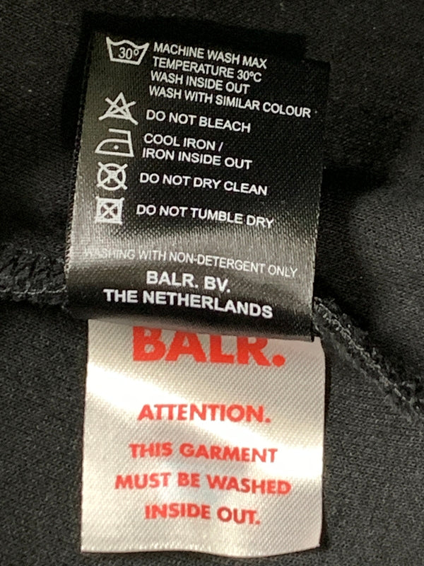 【中古品】【メンズ】 BALR ボーラー SWEAT PANTS スウェットパンツ ボトムス 151-260729-AS-27-min サイズ：S カラー：ブラック 万代Net店
