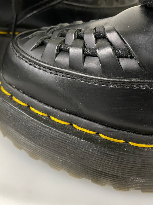 【中古品】【メンズ】 DR. MARTENS ドクターマーチン SYDNEY 2HOLE シドニー 2ホール メンズ シューズ 厚底 クリーパーシューズ ラバーソール 164-260731-em-74-min サイズ：UK8 カラー：ブラック 万代Net店