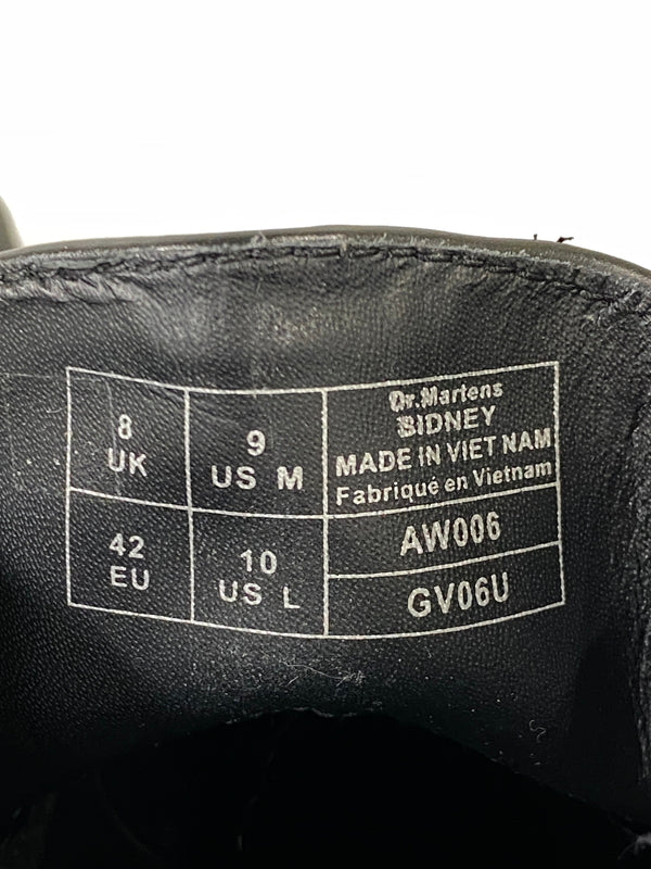 【中古品】【メンズ】 DR. MARTENS ドクターマーチン SYDNEY 2HOLE シドニー 2ホール メンズ シューズ 厚底 クリーパーシューズ ラバーソール 164-260731-em-74-min サイズ：UK8 カラー：ブラック 万代Net店