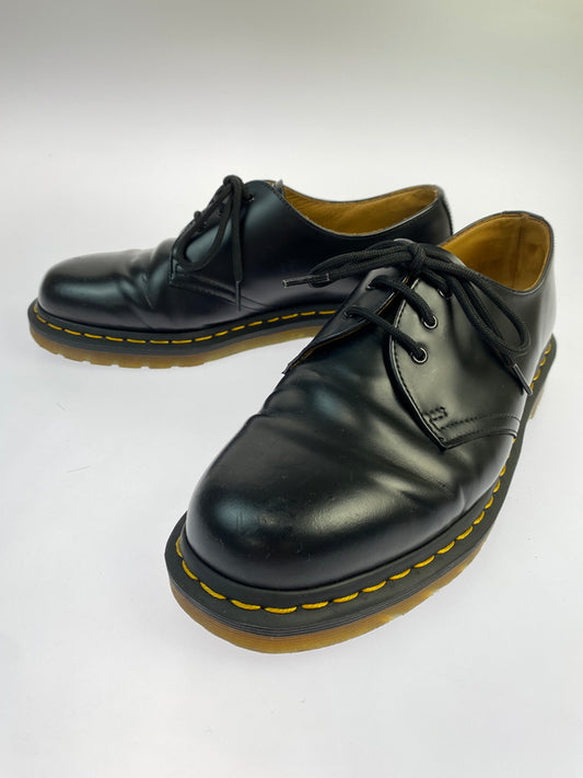 【中古品】【メンズ】 DR. MARTENS 1461 59 3 EYE SHOE 164-260730-hu-18-min サイズ：UK:8 カラー：ブラック 万代Net店