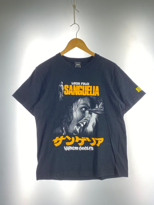 【中古品】【メンズ】 HARDCORE CHOCOLATE ハードコアチョコレート SANGUELIA SS TEE ショートスリーブ 半袖 プリント Tシャツ メンズ トップス 146-260731-em-15-min サイズ：M カラー：ブラック 万代Net店