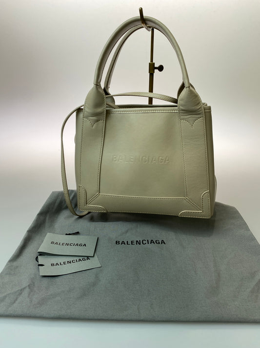 【中古品】【レディース】 BALENCIAGA バレンシアガ 390346 NABY CABAS XS ハンドバッグ カバン 180-260729-AS-59-min カラー：グレージュ 万代Net店