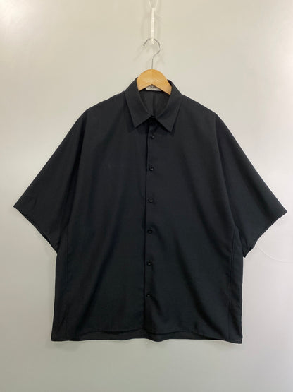 【中古品】【メンズ】 THE RERACS ザリラクス DORMANSLEEVE SHIRT 25SS-REBL-473-J ドルマンスリーブシャツ 半袖シャツ トップス 140-260731-yn-12-min サイズ：F カラー：ブラック 万代Net店