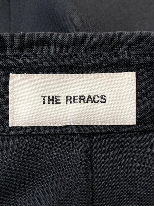 【中古品】【メンズ】 THE RERACS ザリラクス DORMANSLEEVE SHIRT 25SS-REBL-473-J ドルマンスリーブシャツ 半袖シャツ トップス 140-260731-yn-12-min サイズ：F カラー：ブラック 万代Net店