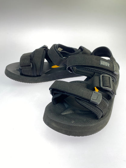 【中古品】【メンズ】 SUICOKE BEAMS別注 スイコック ビームス KISEE-V サンダル 靴 シューズ 165-260730-hu-25-min サイズ：27cm カラー：ブラック 万代Net店