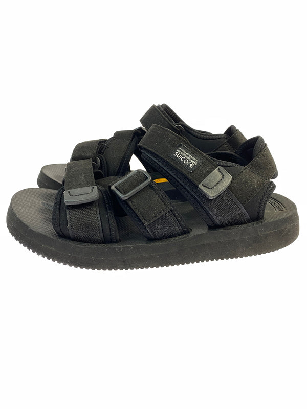 【中古品】【メンズ】 SUICOKE BEAMS別注 スイコック ビームス KISEE-V サンダル 靴 シューズ 165-260730-hu-25-min サイズ：27cm カラー：ブラック 万代Net店
