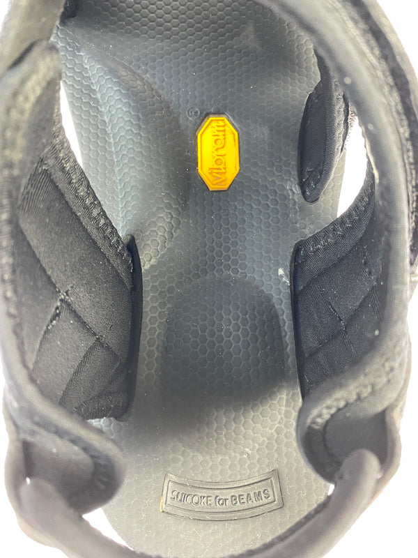 【中古品】【メンズ】 SUICOKE BEAMS別注 スイコック ビームス KISEE-V サンダル 靴 シューズ 165-260730-hu-25-min サイズ：27cm カラー：ブラック 万代Net店