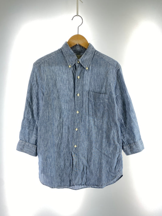 【中古品】【メンズ】 SUGAR CANE LIGHT シュガーケーン ライト BD SHIRT ボタンダウン シャツ メンズ トップス 145-260731-em-11-min サイズ：Ｓ カラー：ブルー系 万代Net店