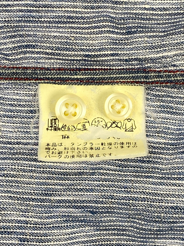 【中古品】【メンズ】 SUGAR CANE LIGHT シュガーケーン ライト BD SHIRT ボタンダウン シャツ メンズ トップス 145-260731-em-11-min サイズ：Ｓ カラー：ブルー系 万代Net店