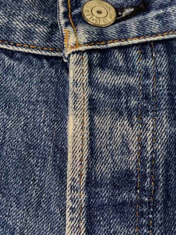 【現状渡し品】【メンズ】 LEVI'S リーバイス 501 DENIM PANTS バレンシア工場 90'S BIG E 復刻 デニムパンツ メンズ ボトムス ヴィンテージ ジーンズ ジーパン 90年代 ヴィンテージ 157-260731-em-60-min サイズ：W31×L36 カラー：インディゴ 万代Net店